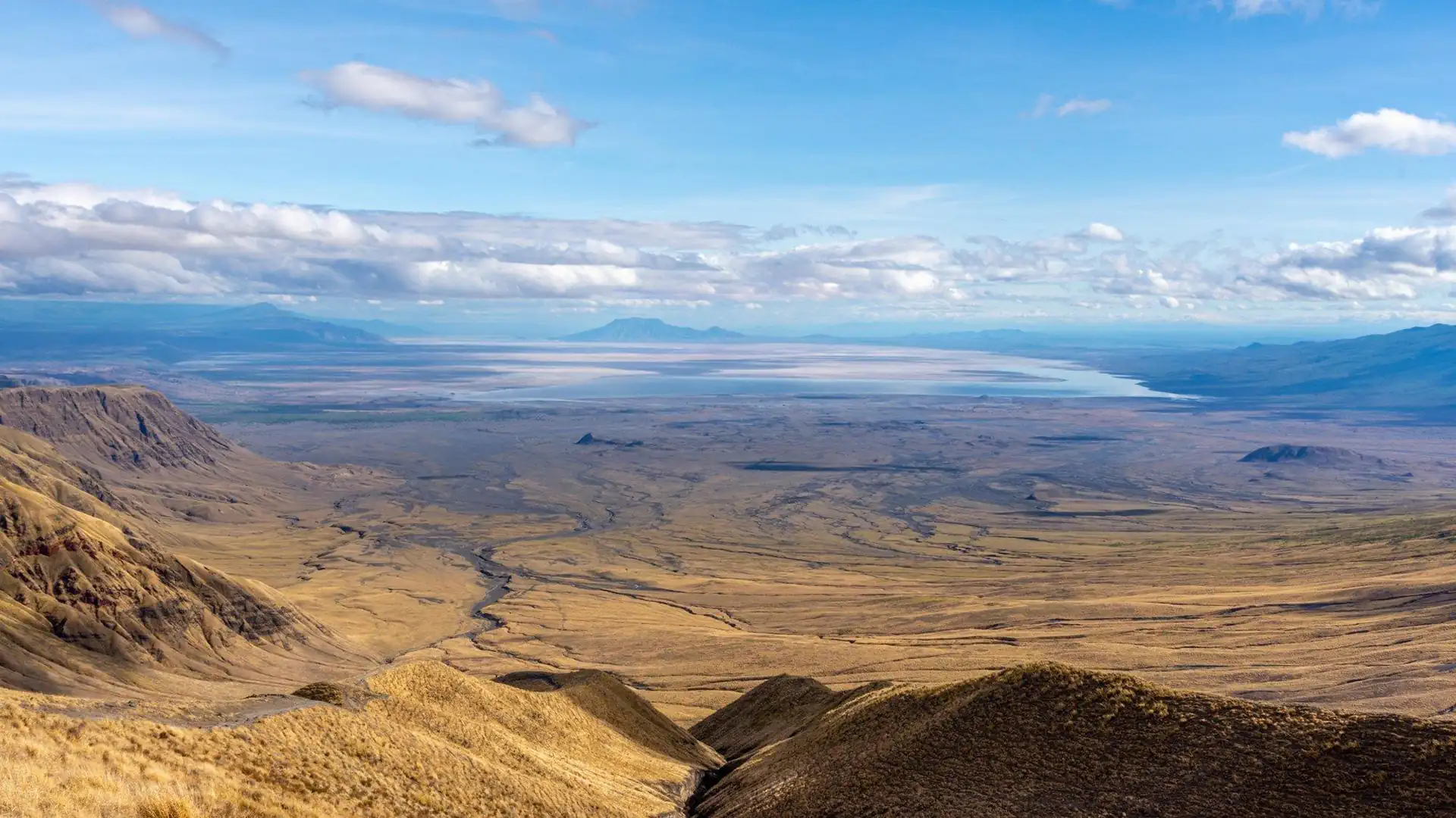 Scenic landscape of Tanzania's Rift Valley